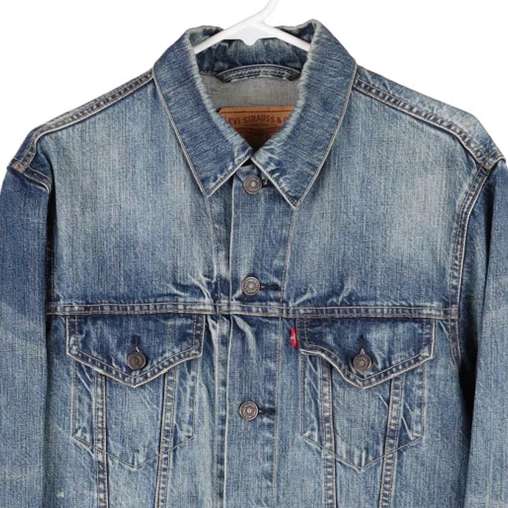 Levis Denim Jacket - Medium Blue Cotton