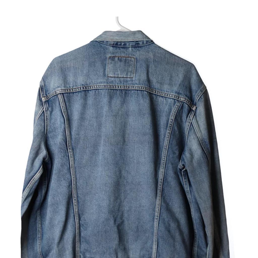 Levis Denim Jacket - 2XL Blue Cotton