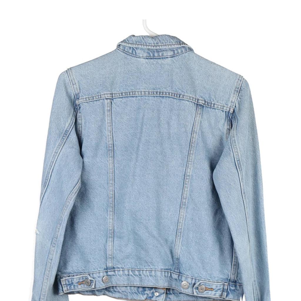 Levis Denim Jacket - Small Blue Cotton