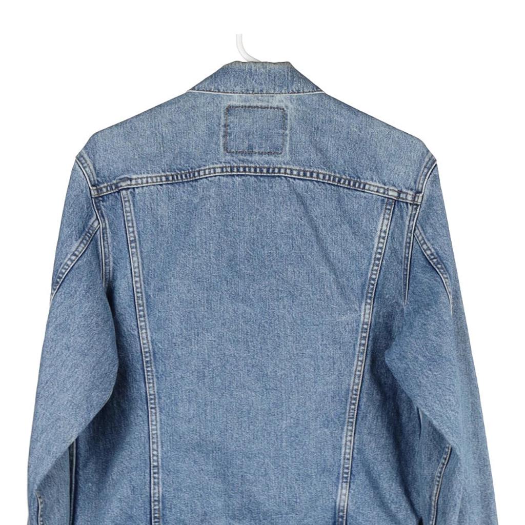 Levis Denim Jacket - Small Blue Cotton
