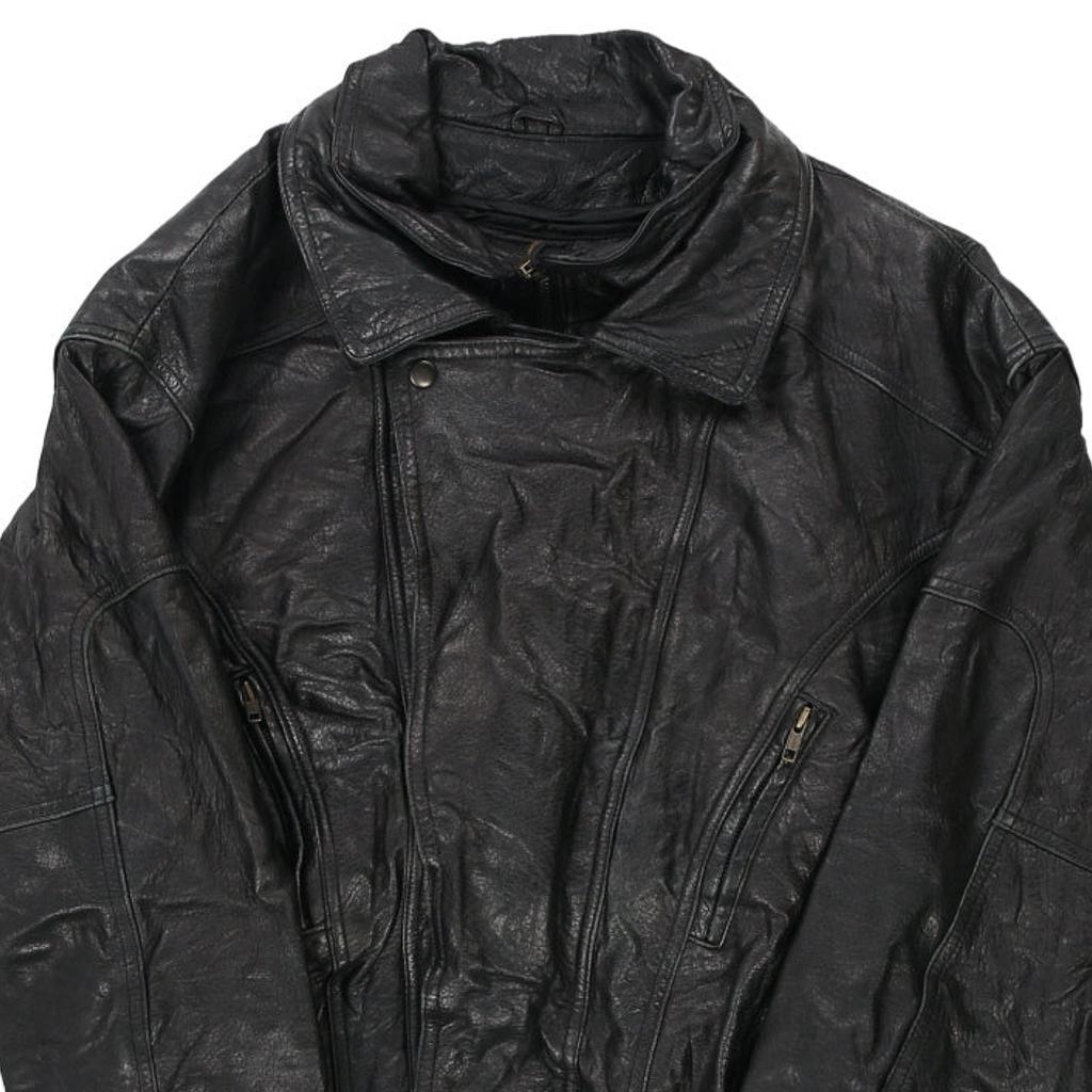 Wilsons Leather Jacket - Large Black Leather
