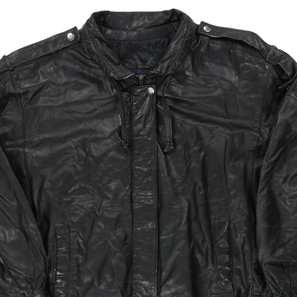 Impromptu Leather Jacket - Medium Black Leather