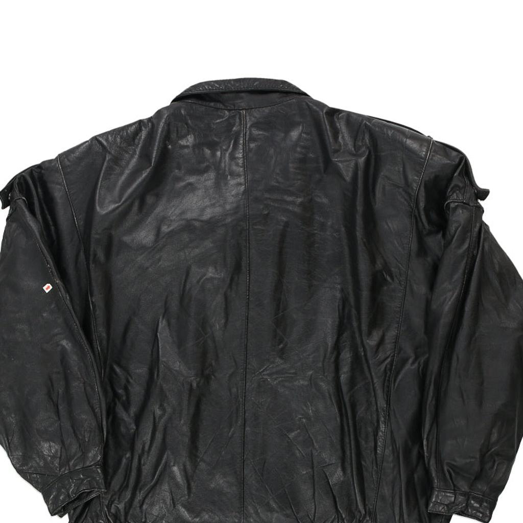 Impromptu Leather Jacket - Medium Black Leather