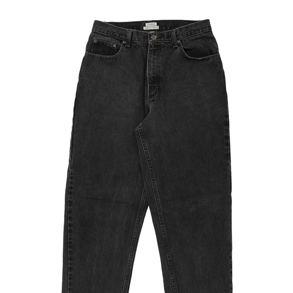 L.L.Bean Jeans - 30W UK 12 Black Cotton