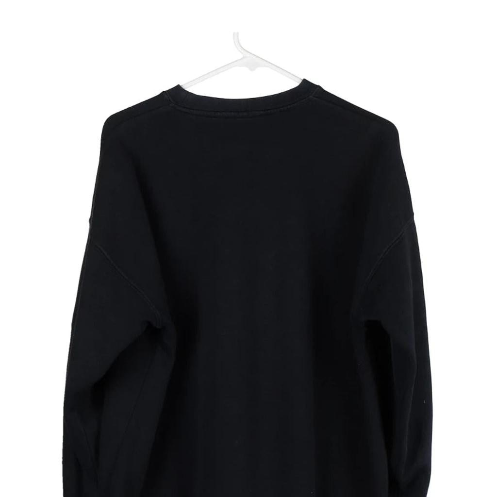 Lonsdale Spellout Sweatshirt - Large Black Cotton Blend
