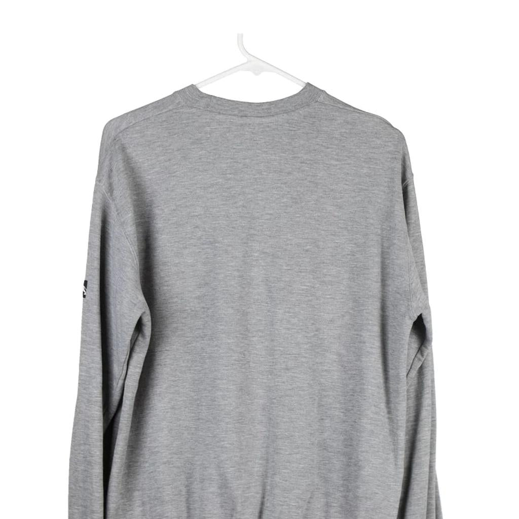 Lonsdale Spellout Sweatshirt - Medium Grey Cotton Blend