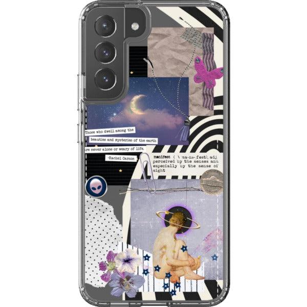 Manifest Collage Clear Phone Case