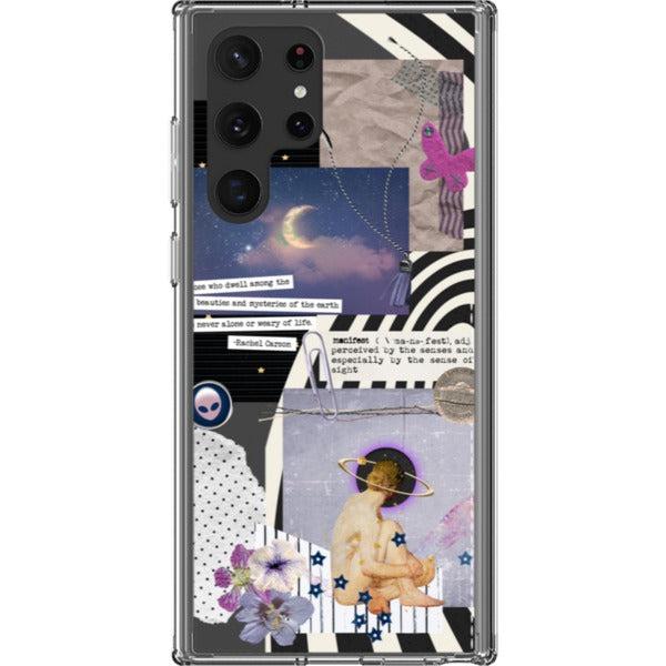 Manifest Collage Clear Phone Case