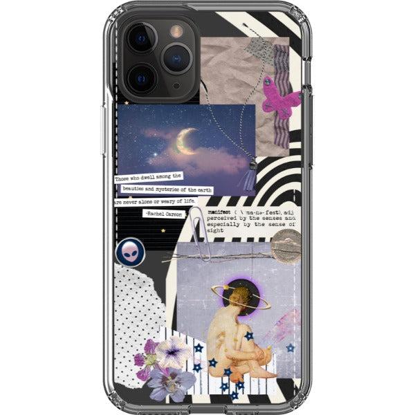 Manifest Collage Clear Phone Case