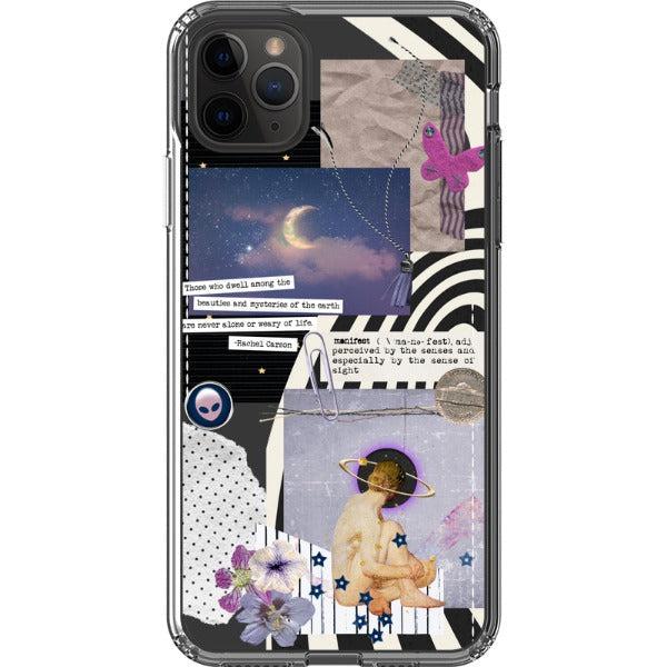 Manifest Collage Clear Phone Case