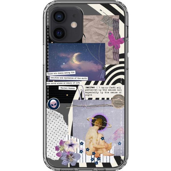 Manifest Collage Clear Phone Case