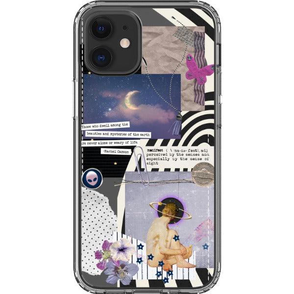 Manifest Collage Clear Phone Case