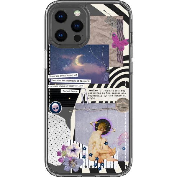 Manifest Collage Clear Phone Case