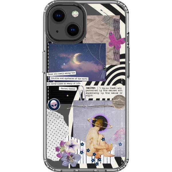 Manifest Collage Clear Phone Case