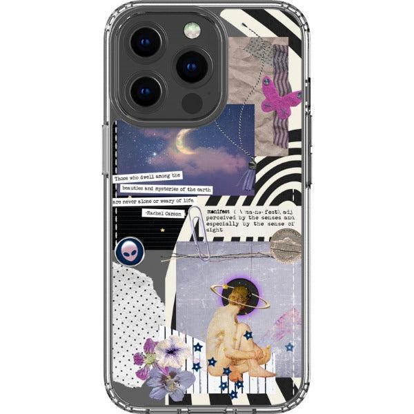 Manifest Collage Clear Phone Case