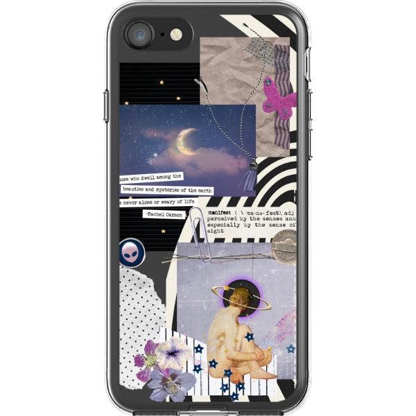 Manifest Collage Clear Phone Case