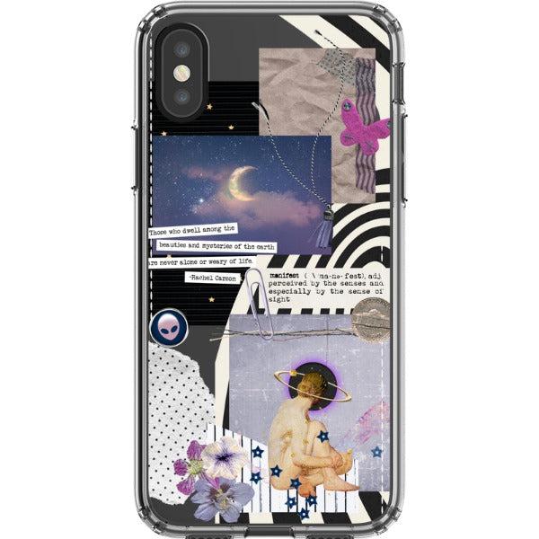 Manifest Collage Clear Phone Case