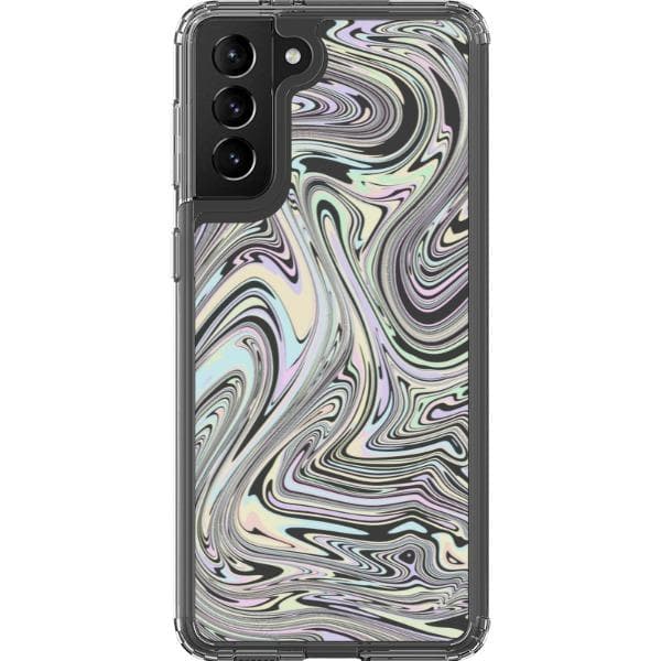 Minimal Pastel Marble Clear Phone Case (Version 2)