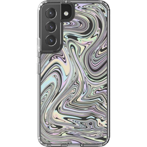 Minimal Pastel Marble Clear Phone Case (Version 2)