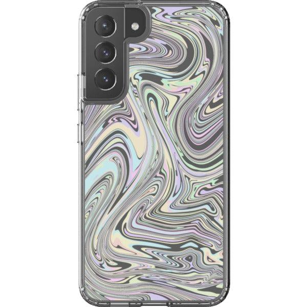 Minimal Pastel Marble Clear Phone Case (Version 2)