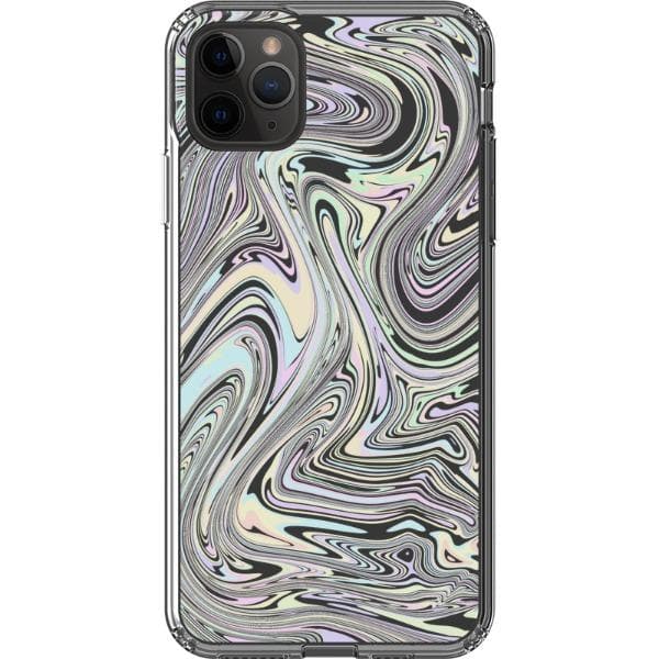 Minimal Pastel Marble Clear Phone Case (Version 2)