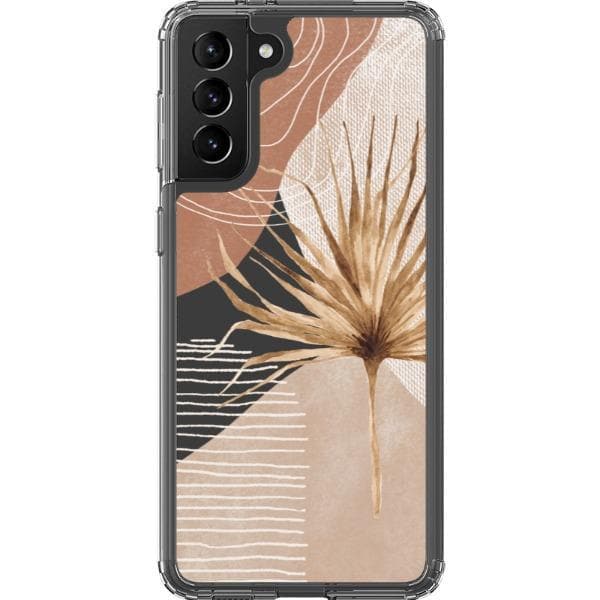 Modern Nude Abstract Designs Clear Phone Cases