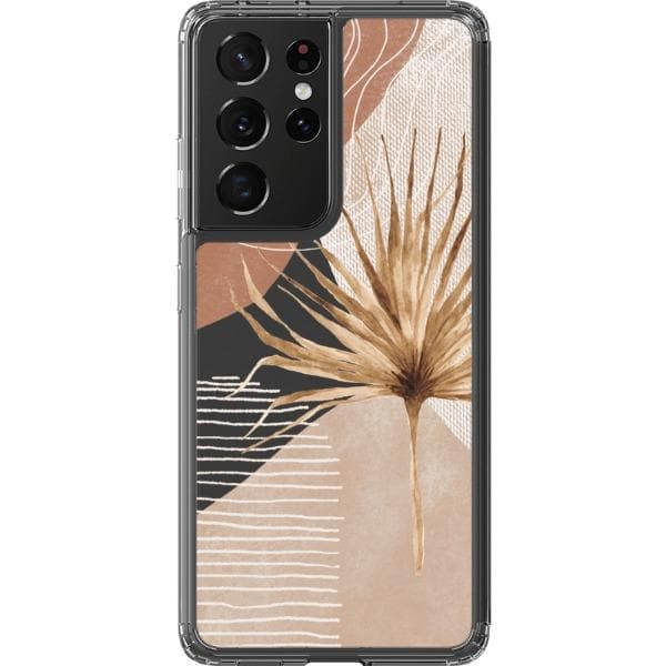 Modern Nude Abstract Designs Clear Phone Cases