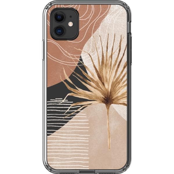 Modern Nude Abstract Designs Clear Phone Cases