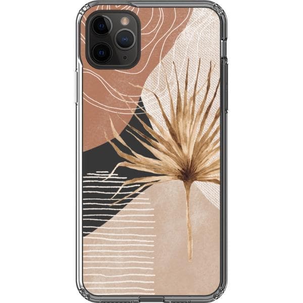 Modern Nude Abstract Designs Clear Phone Cases