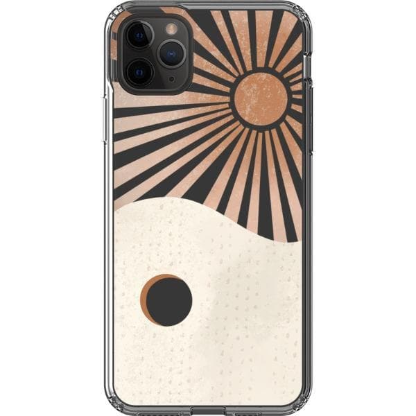 Modern Nude Abstract Designs Clear Phone Cases