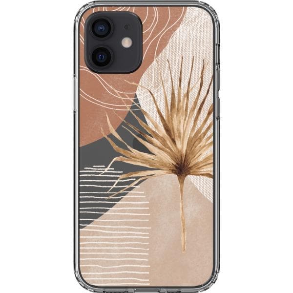 Modern Nude Abstract Designs Clear Phone Cases