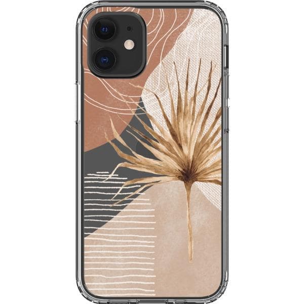Modern Nude Abstract Designs Clear Phone Cases