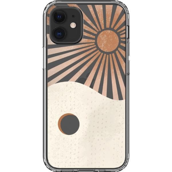 Modern Nude Abstract Designs Clear Phone Cases