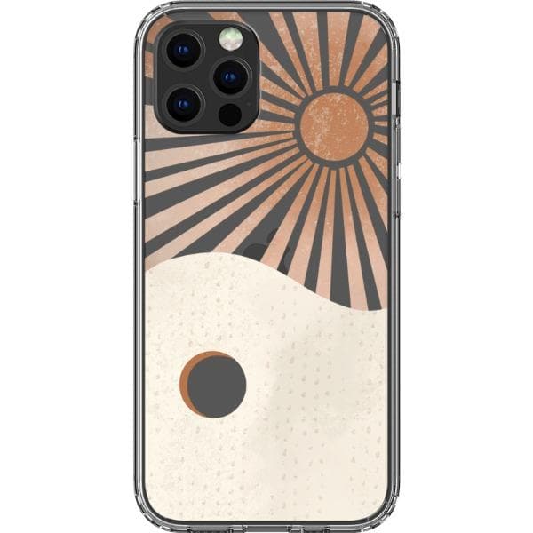 Modern Nude Abstract Designs Clear Phone Cases