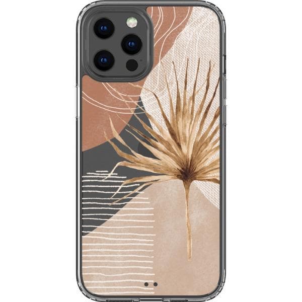 Modern Nude Abstract Designs Clear Phone Cases