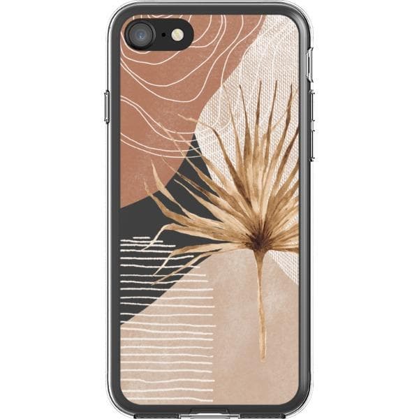 Modern Nude Abstract Designs Clear Phone Cases