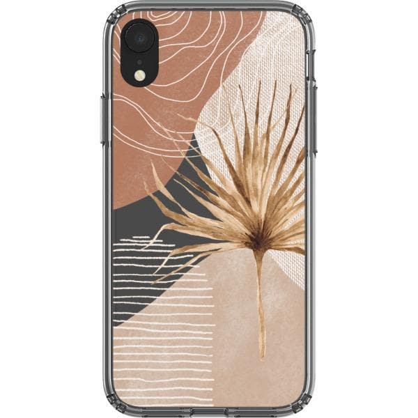 Modern Nude Abstract Designs Clear Phone Cases