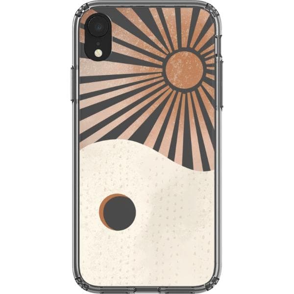 Modern Nude Abstract Designs Clear Phone Cases