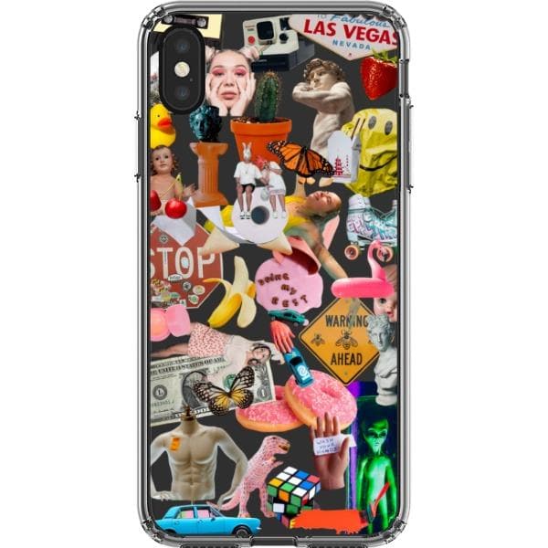 The Weirdest Collage Clear Phone Case