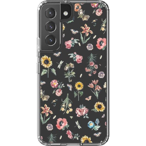 Vintage Botanical Clear Phone Case