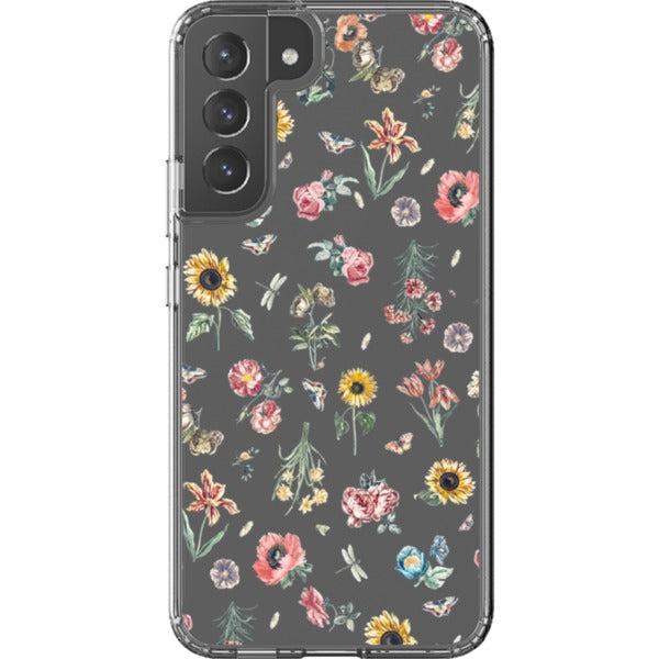 Vintage Botanical Clear Phone Case