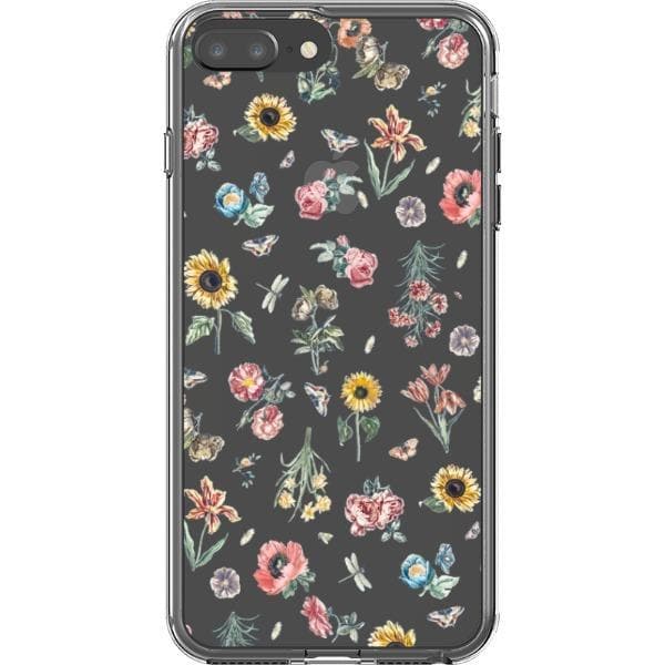 Vintage Botanical Clear Phone Case