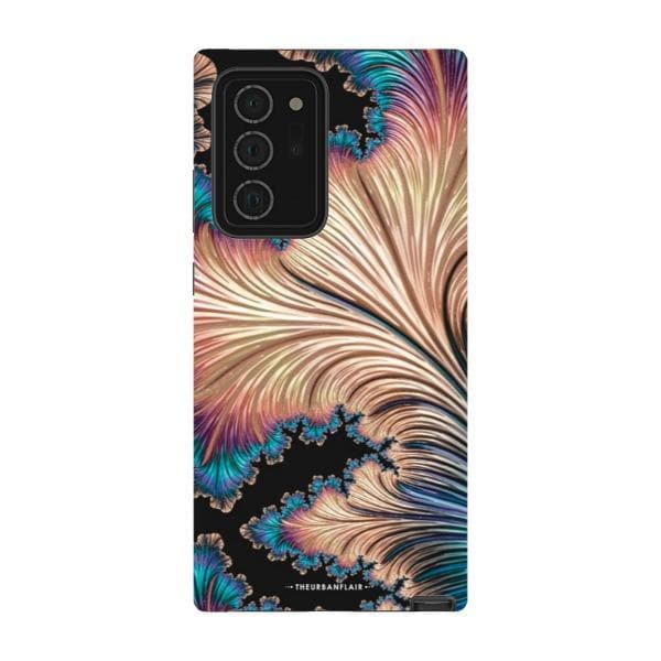 Black Fractal Tough Phone Case