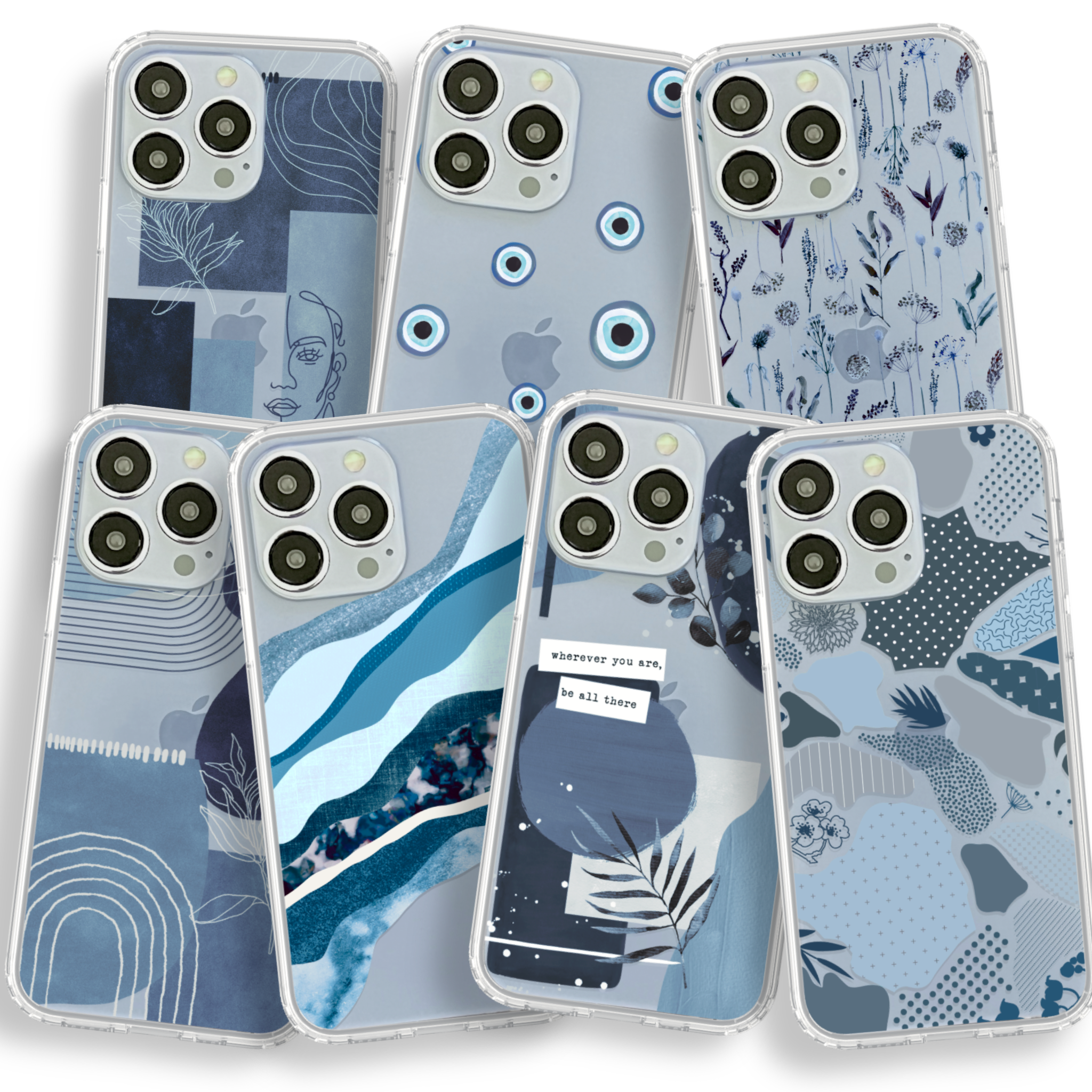 Cute Design Phone Cases For Your Sierra Blue iPhone 13 Pro & 13 Pro Max