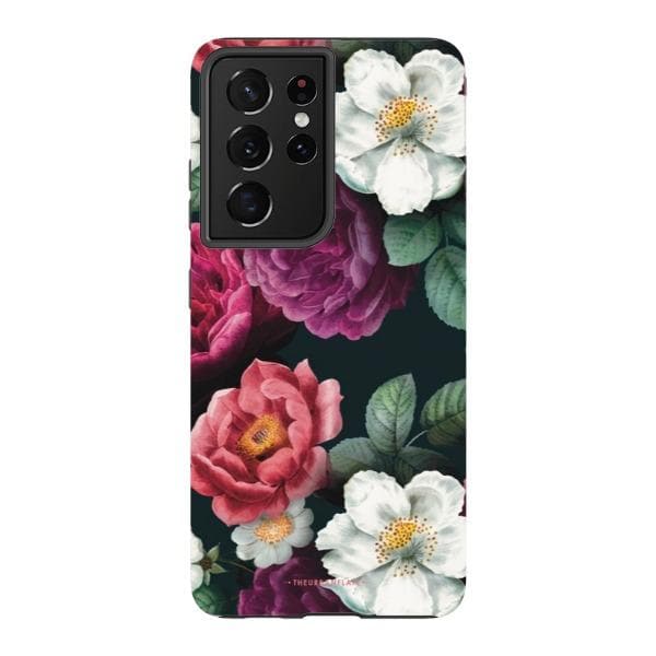 Dark Botanical Tough Phone Case