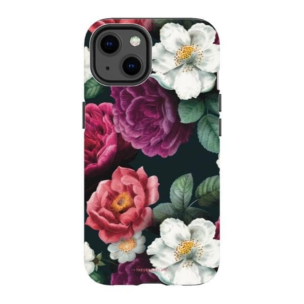 Dark Botanical Tough Phone Case