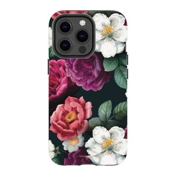 Dark Botanical Tough Phone Case