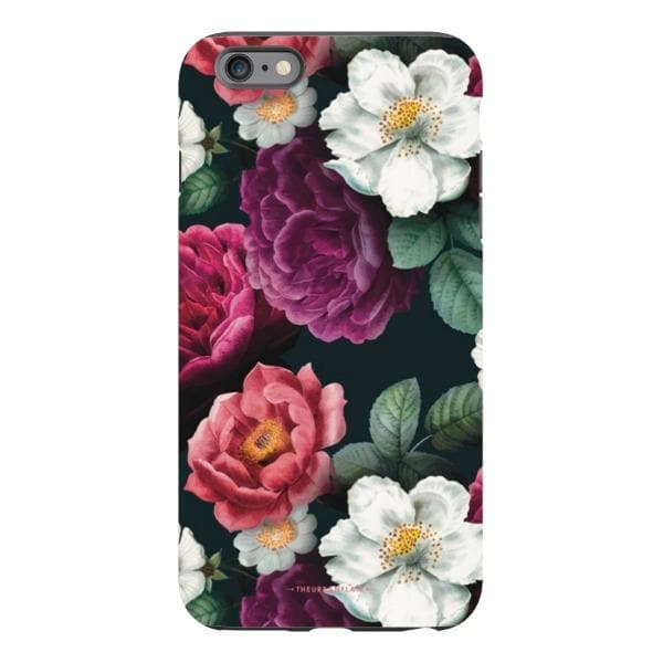 Dark Botanical Tough Phone Case