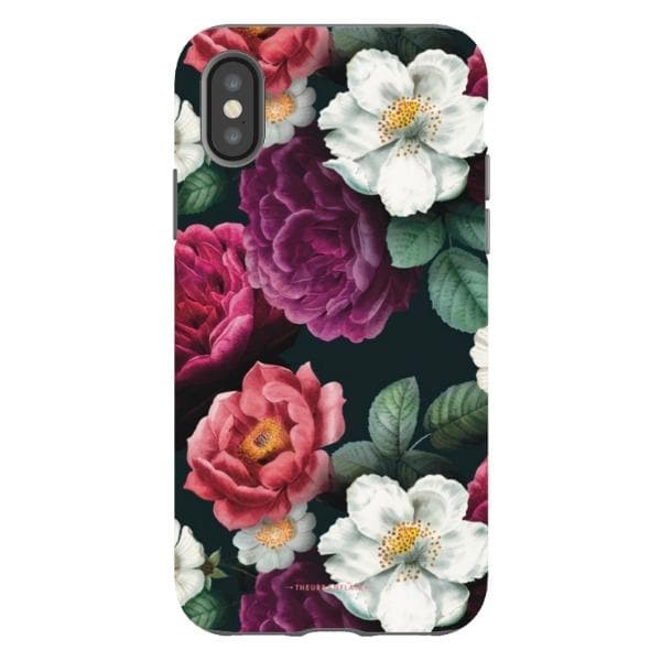 Dark Botanical Tough Phone Case