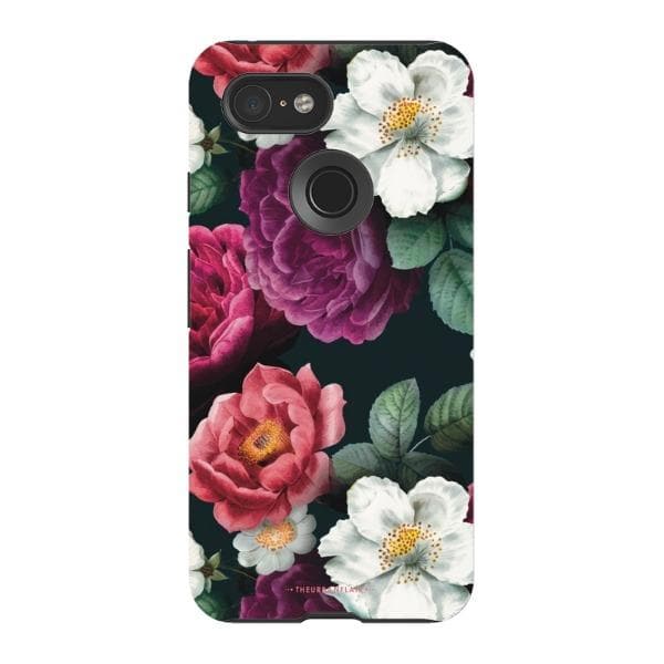 Dark Botanical Tough Phone Case